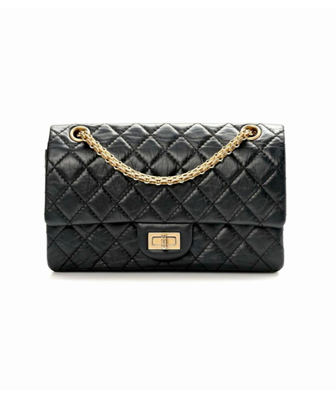 CHANEL Черная кожаная сумка через плечо, фото 1