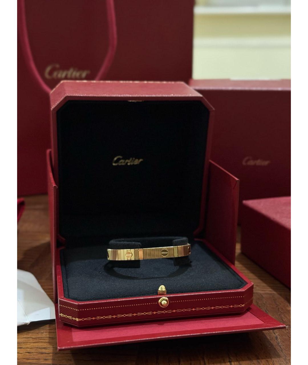 CARTIER Золотой браслет из желтого золота, фото 6