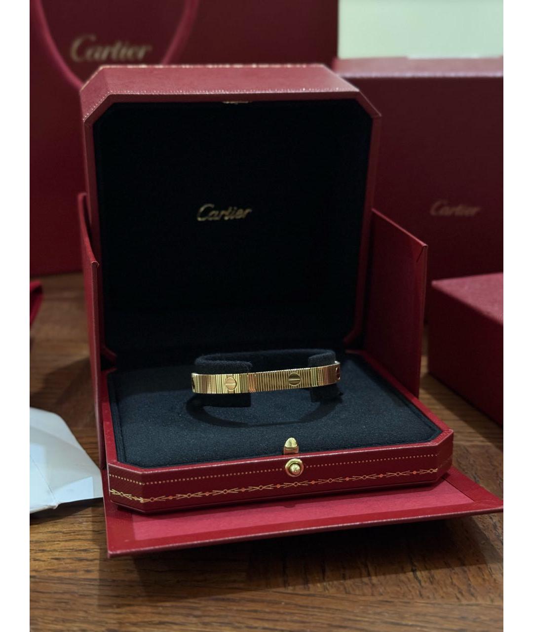 CARTIER Золотой браслет из желтого золота, фото 5