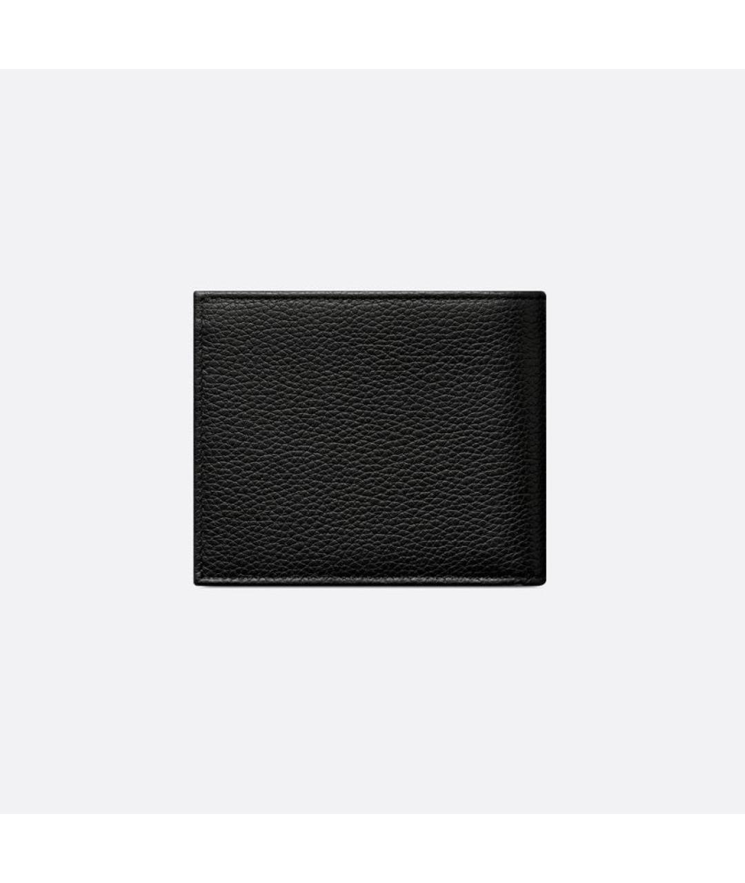 CHRISTIAN DIOR Темно-синий кожаный кошелек, фото 2