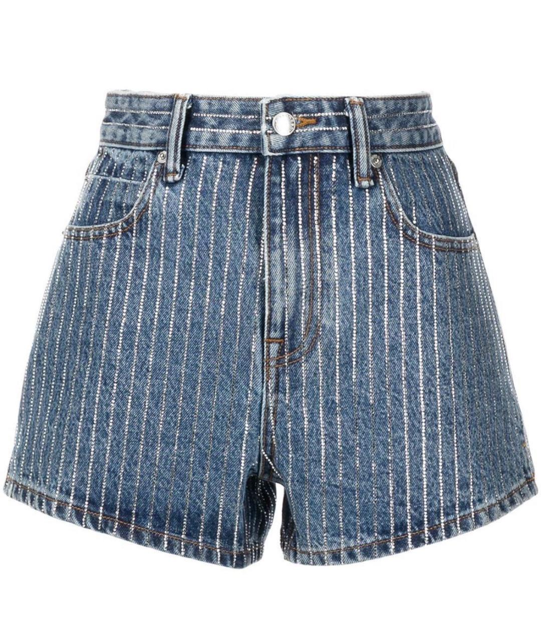 ALEXANDER WANG Синие деним шорты, фото 1