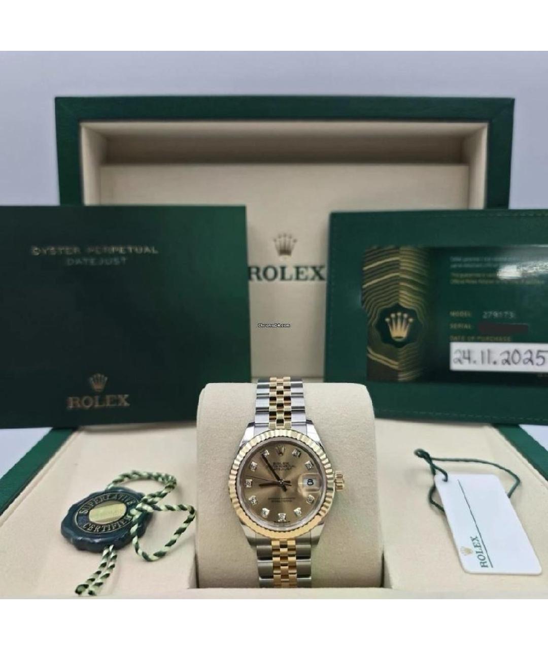 ROLEX Золотые часы из желтого золота, фото 3