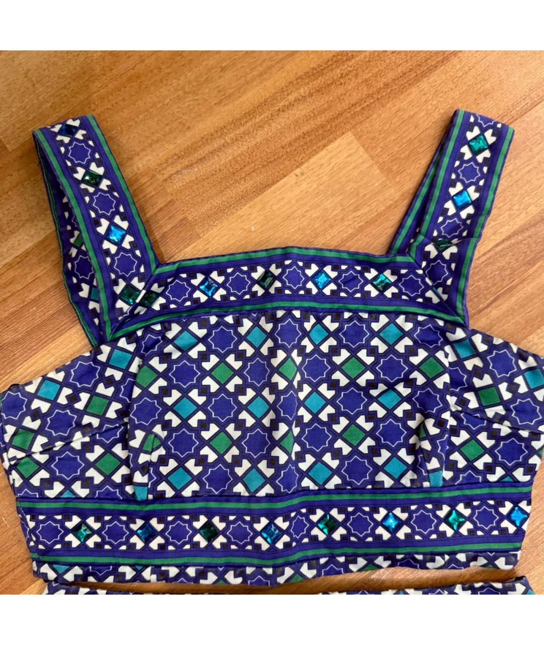 MICHAEL KORS Мульти хлопковый костюм с юбками, фото 5