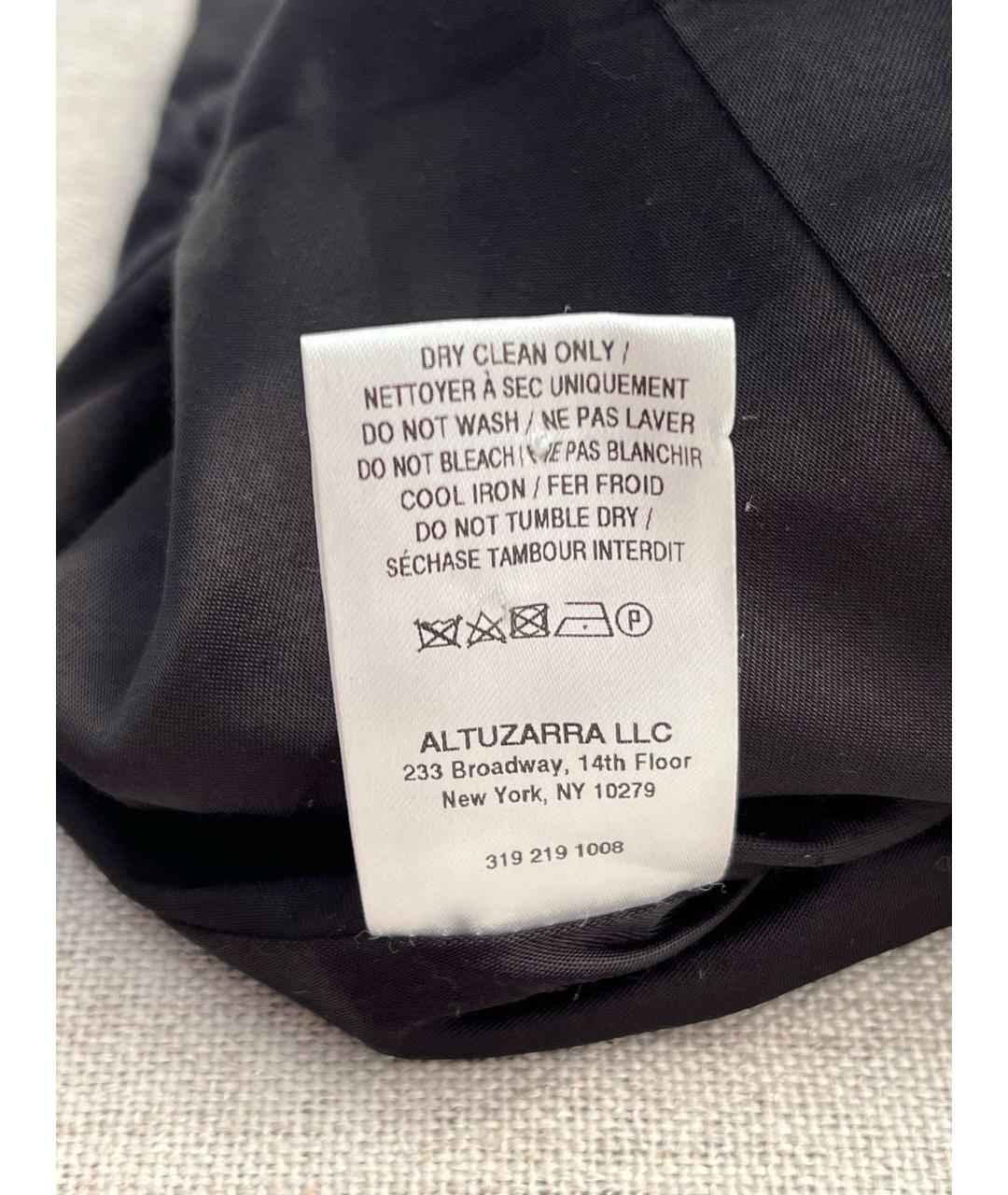 ALTUZARRA Темно-синий хлопко-эластановый жакет/пиджак, фото 6