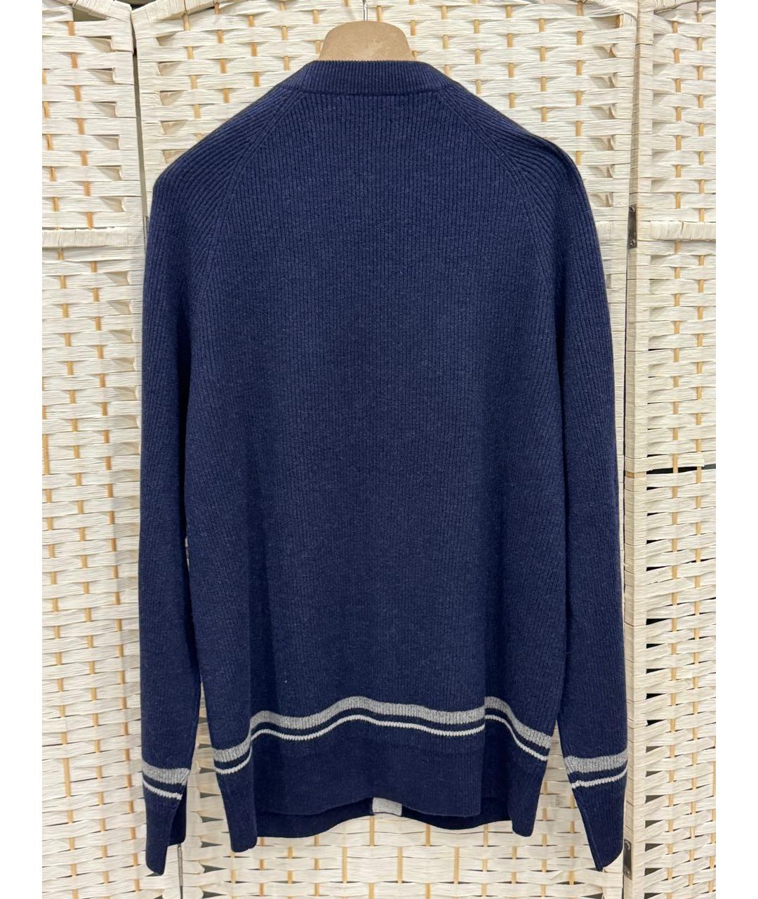 BRUNELLO CUCINELLI Синий кардиган, фото 2