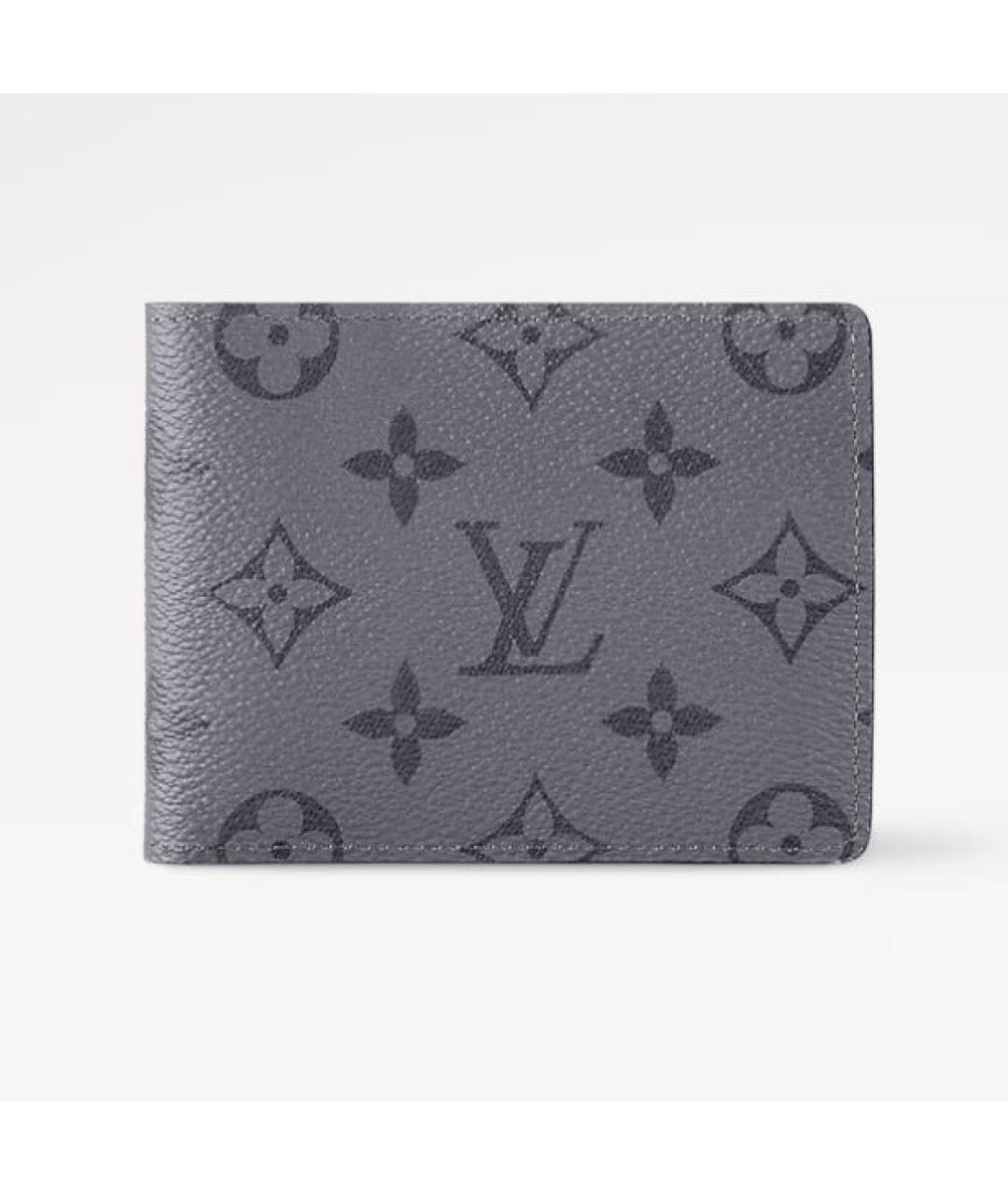 LOUIS VUITTON Серый кошелек, фото 8