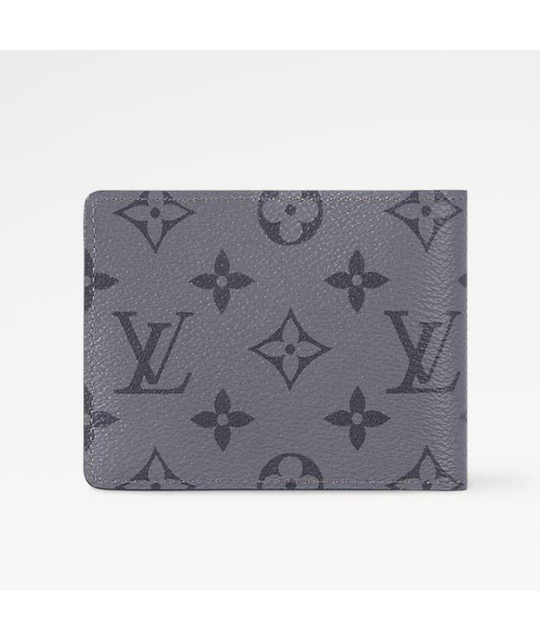 LOUIS VUITTON Серый кошелек, фото 6