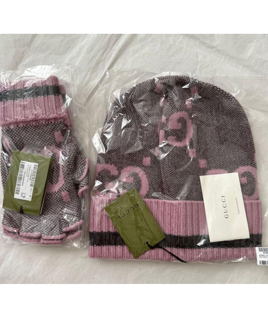 GUCCI Мульти кашемировая шапка, фото 4