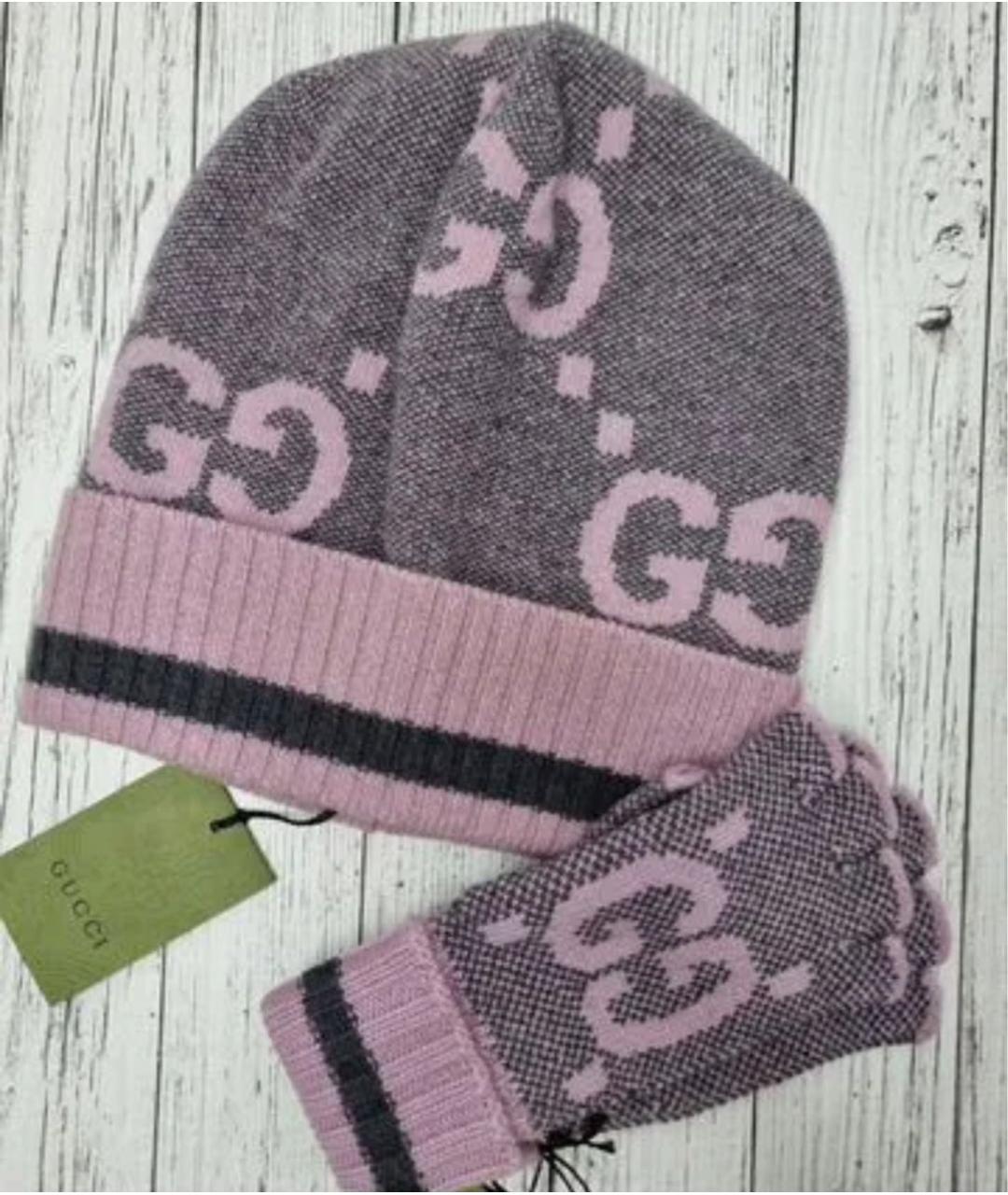 GUCCI Мульти кашемировая шапка, фото 3