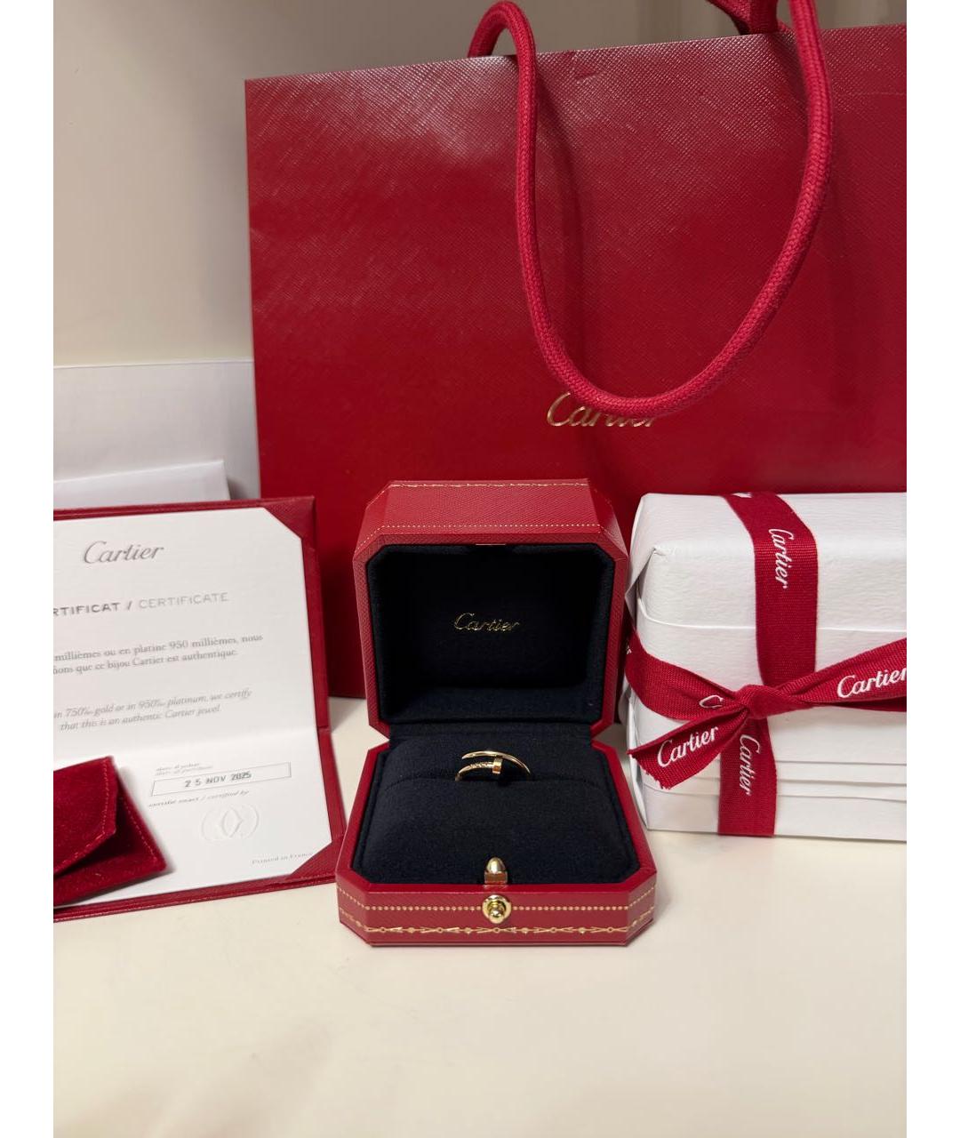 CARTIER Желтое кольцо из желтого золота, фото 5