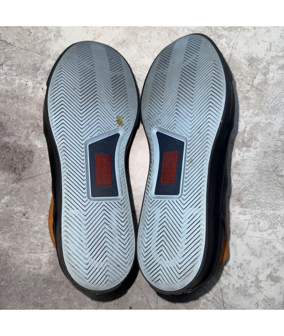 CONVERSE Оранжевое высокие кроссовки / кеды, фото 6