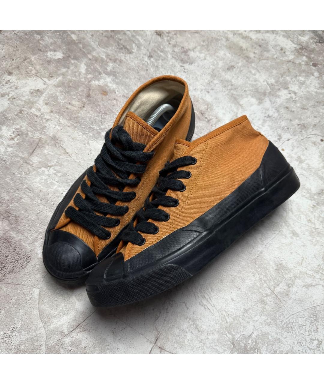 CONVERSE Оранжевое высокие кроссовки / кеды, фото 2