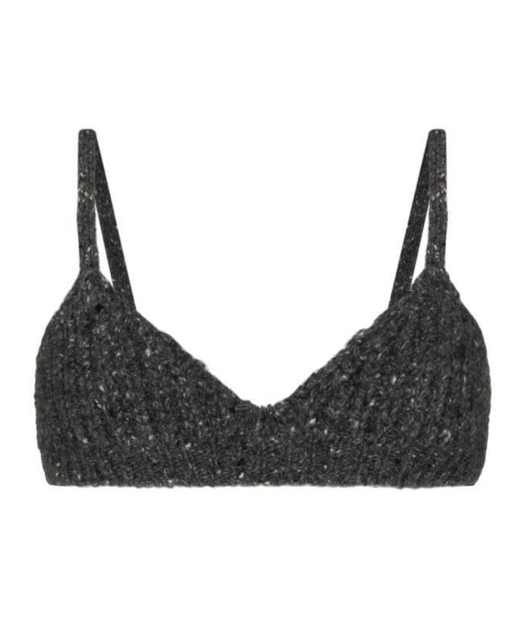 ALANUI Антрацитовый шерстяной джемпер / свитер, фото 1