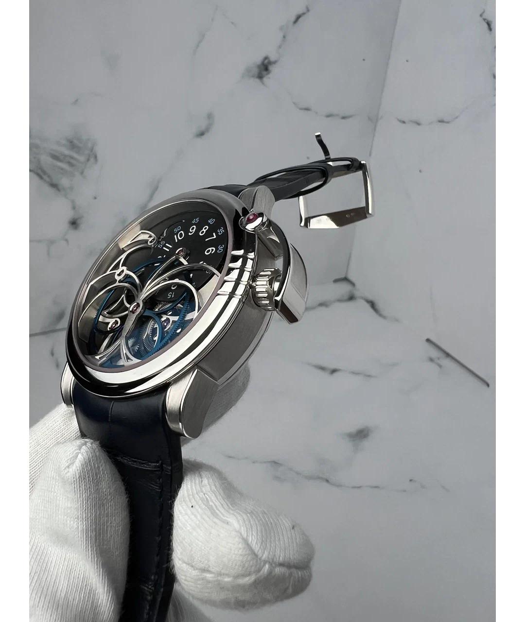 Harry Winston Синие часы из белого золота, фото 4