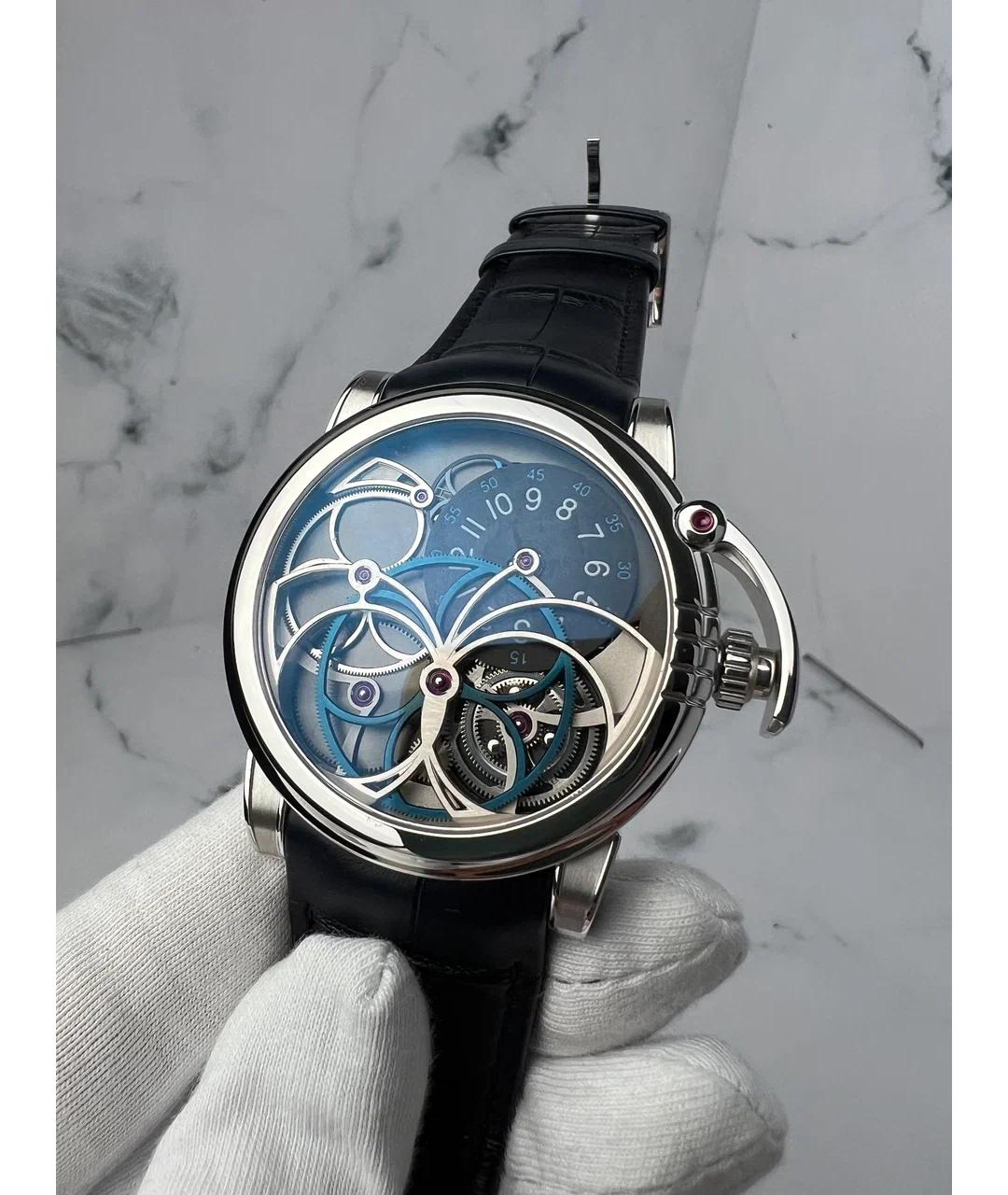 Harry Winston Синие часы из белого золота, фото 3