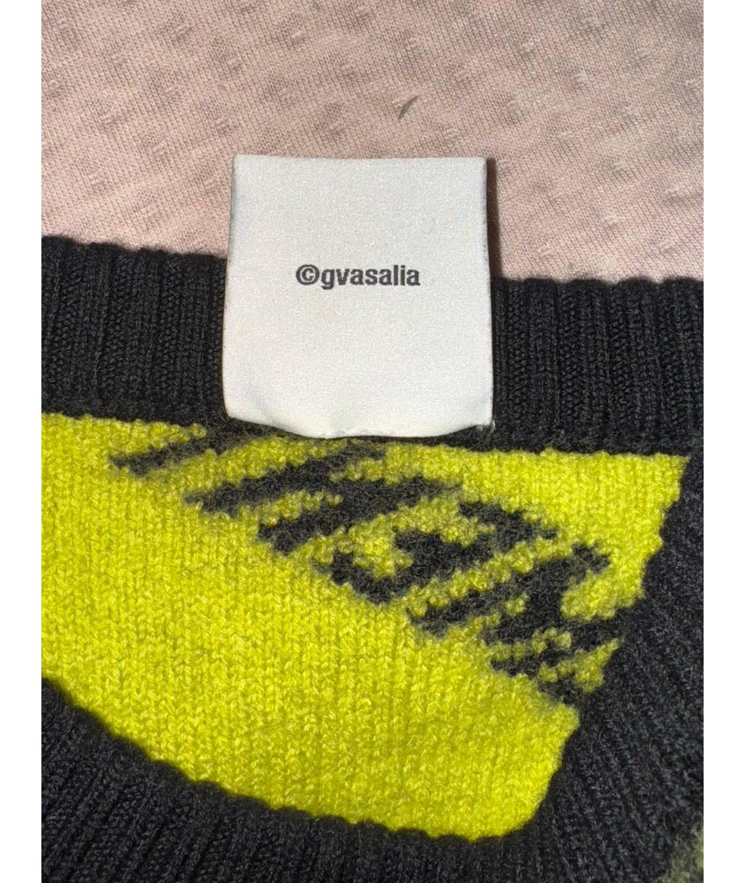 VETEMENTS Черный шерстяной джемпер / свитер, фото 6