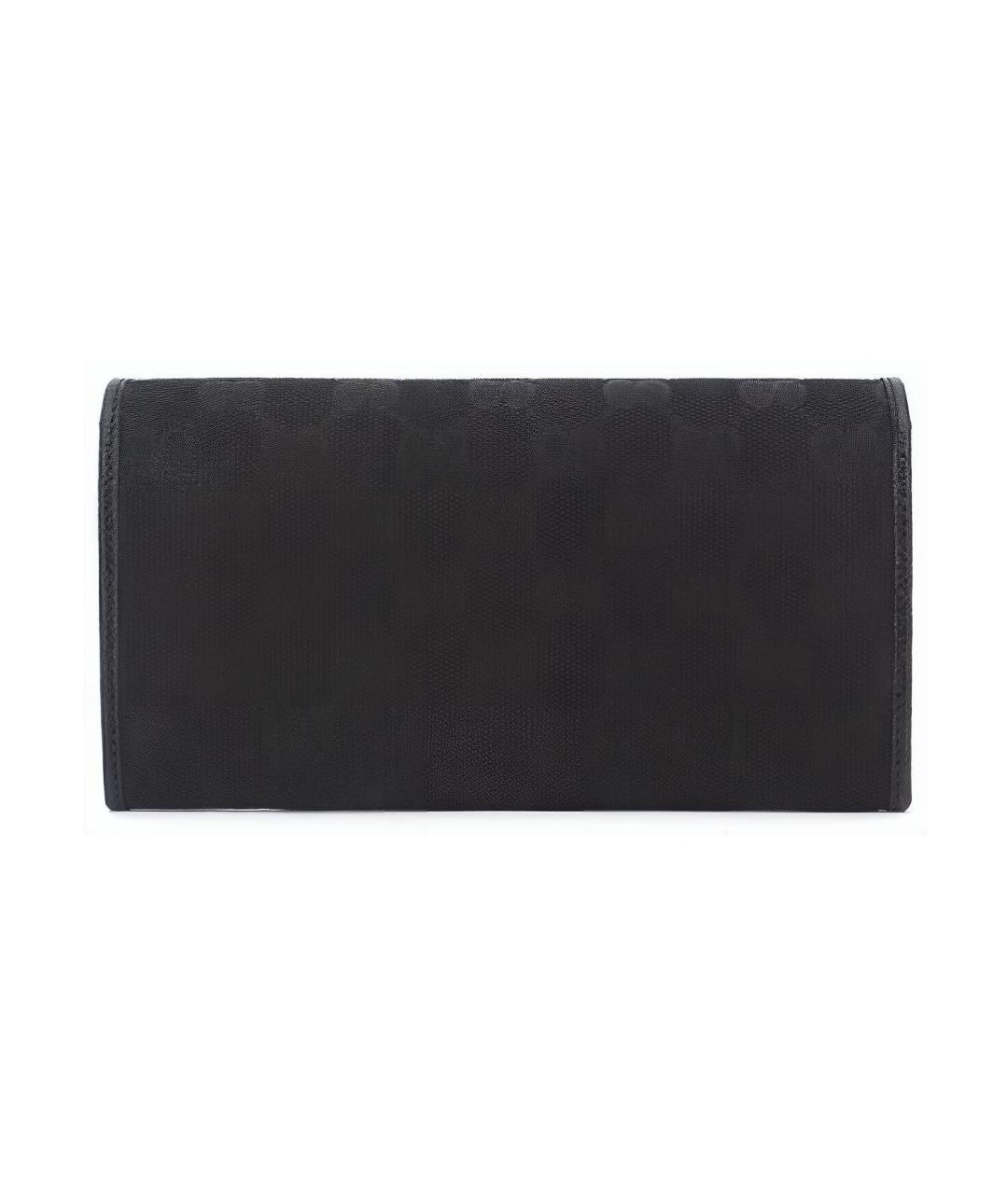 GUCCI Черный кожаный кошелек, фото 3