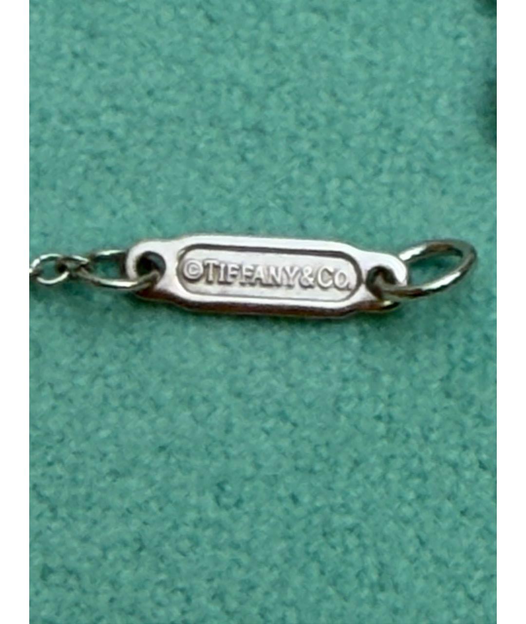 TIFFANY&CO Бирюзовое серебряное колье, фото 5