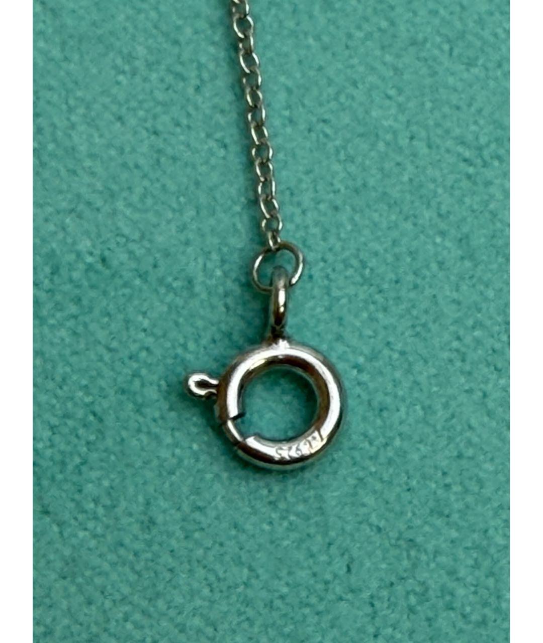 TIFFANY&CO Бирюзовое серебряное колье, фото 6