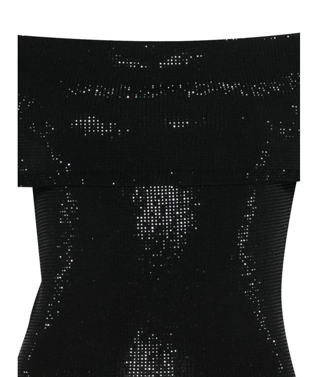 MICHAEL KORS Черное вискозное платье, фото 2