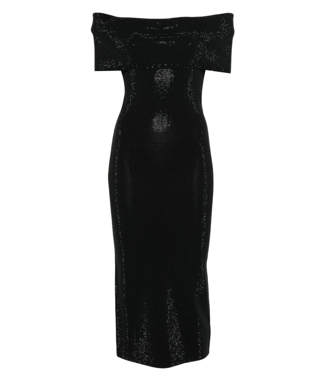 MICHAEL KORS Черное вискозное платье, фото 1