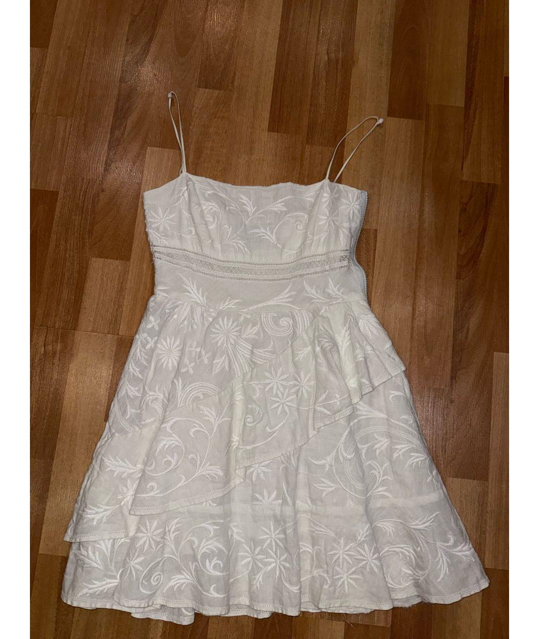 RALPH LAUREN Белый хлопковый сарафан, фото 5