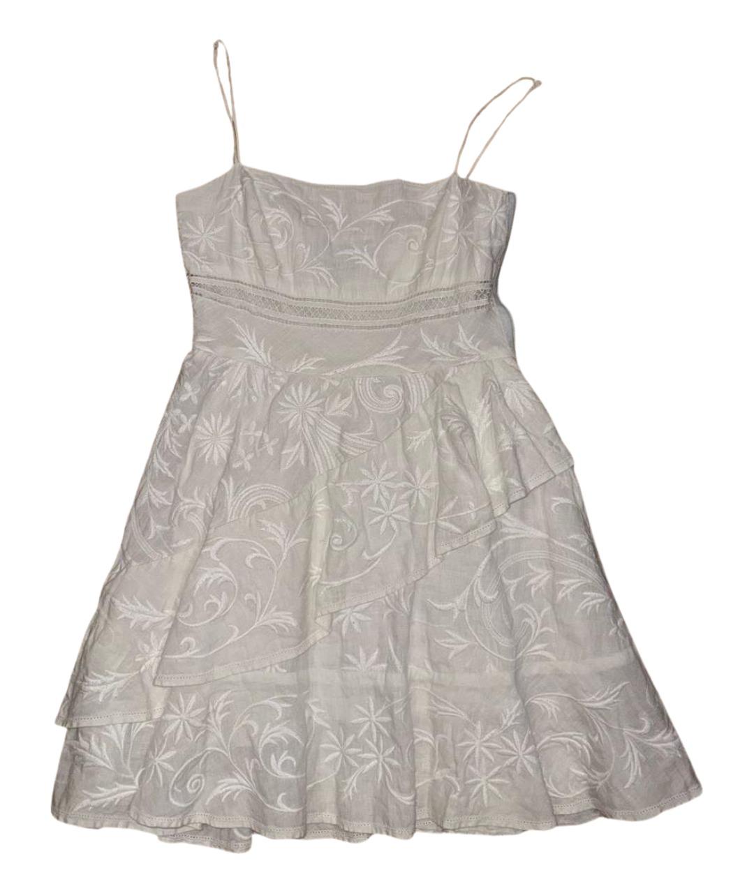 RALPH LAUREN Белый хлопковый сарафан, фото 1