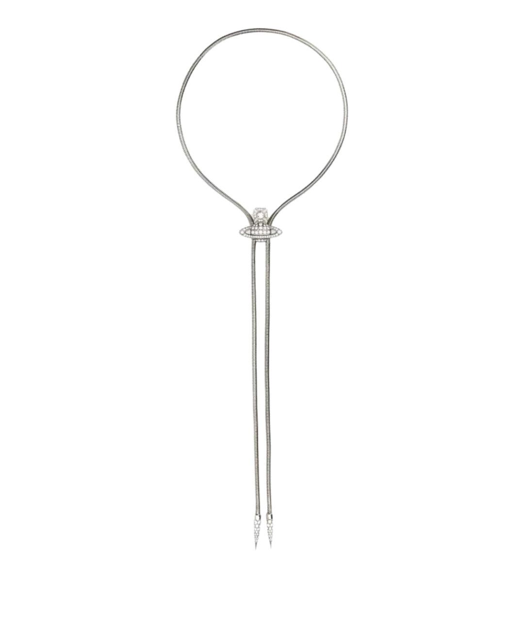 VIVIENNE WESTWOOD Серебряное латунное колье, фото 1