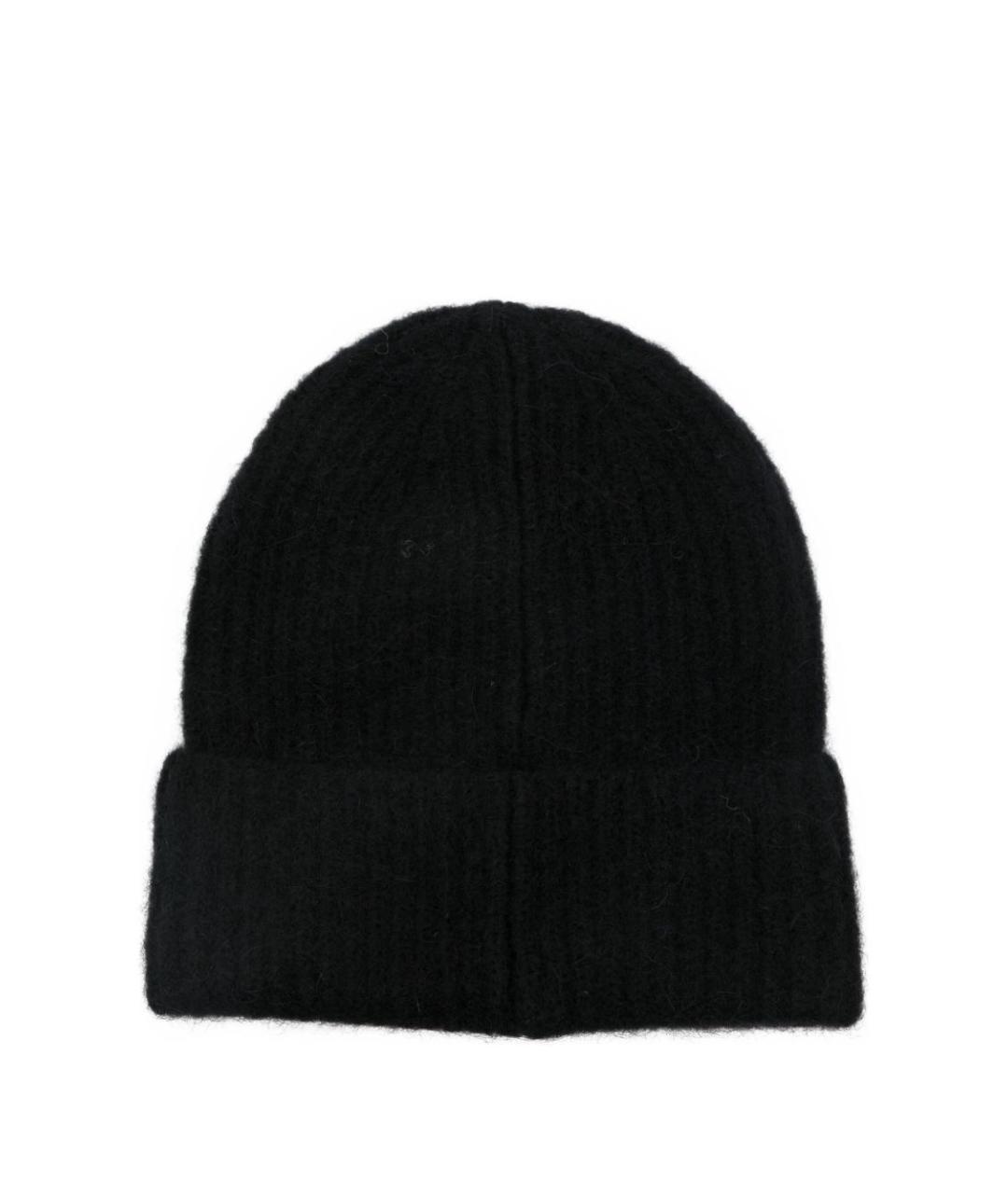 MC2 SAINT BARTH Черная шерстяная шапка, фото 3