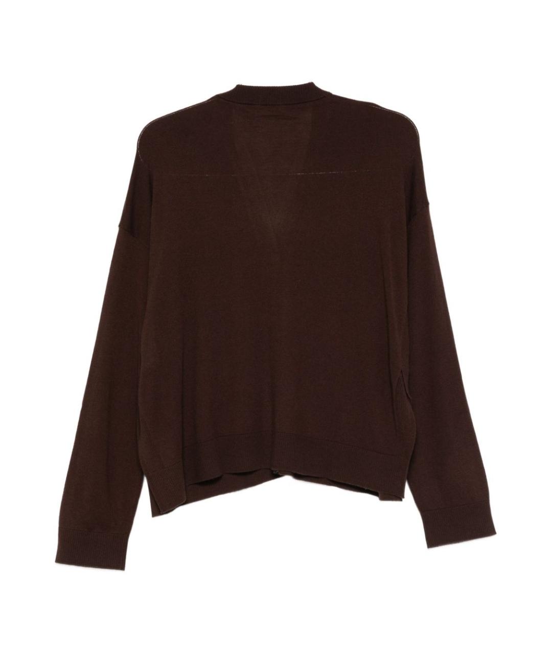 LIU JO Коричневый кардиган, фото 2
