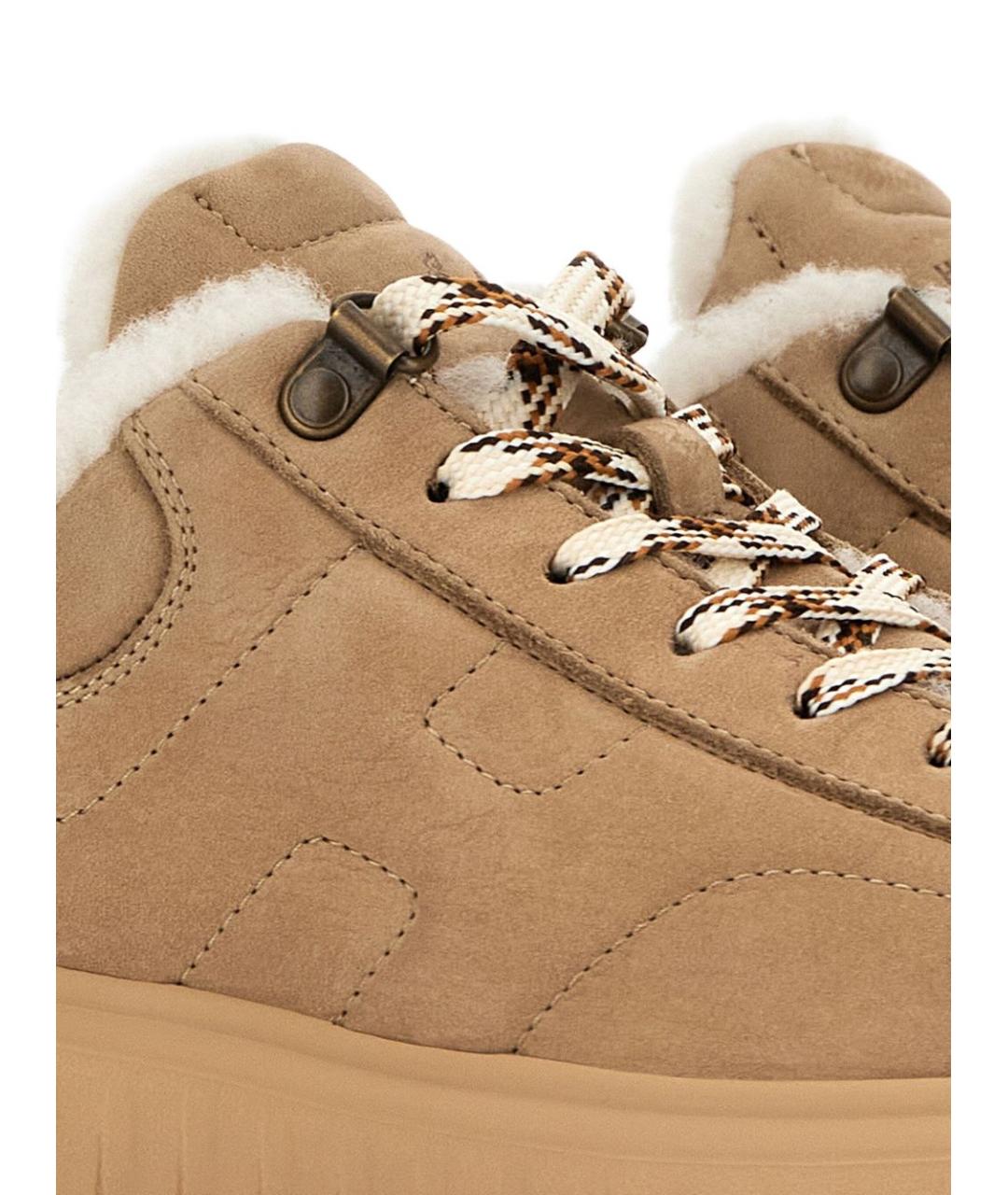 HOGAN Бежевые кроссовки, фото 5