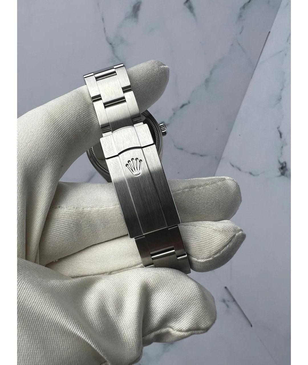 ROLEX Синие металлические часы, фото 6