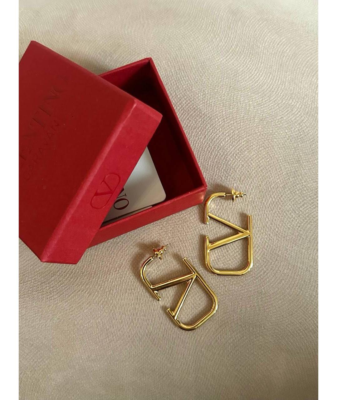 VALENTINO Золотые серьги, фото 3