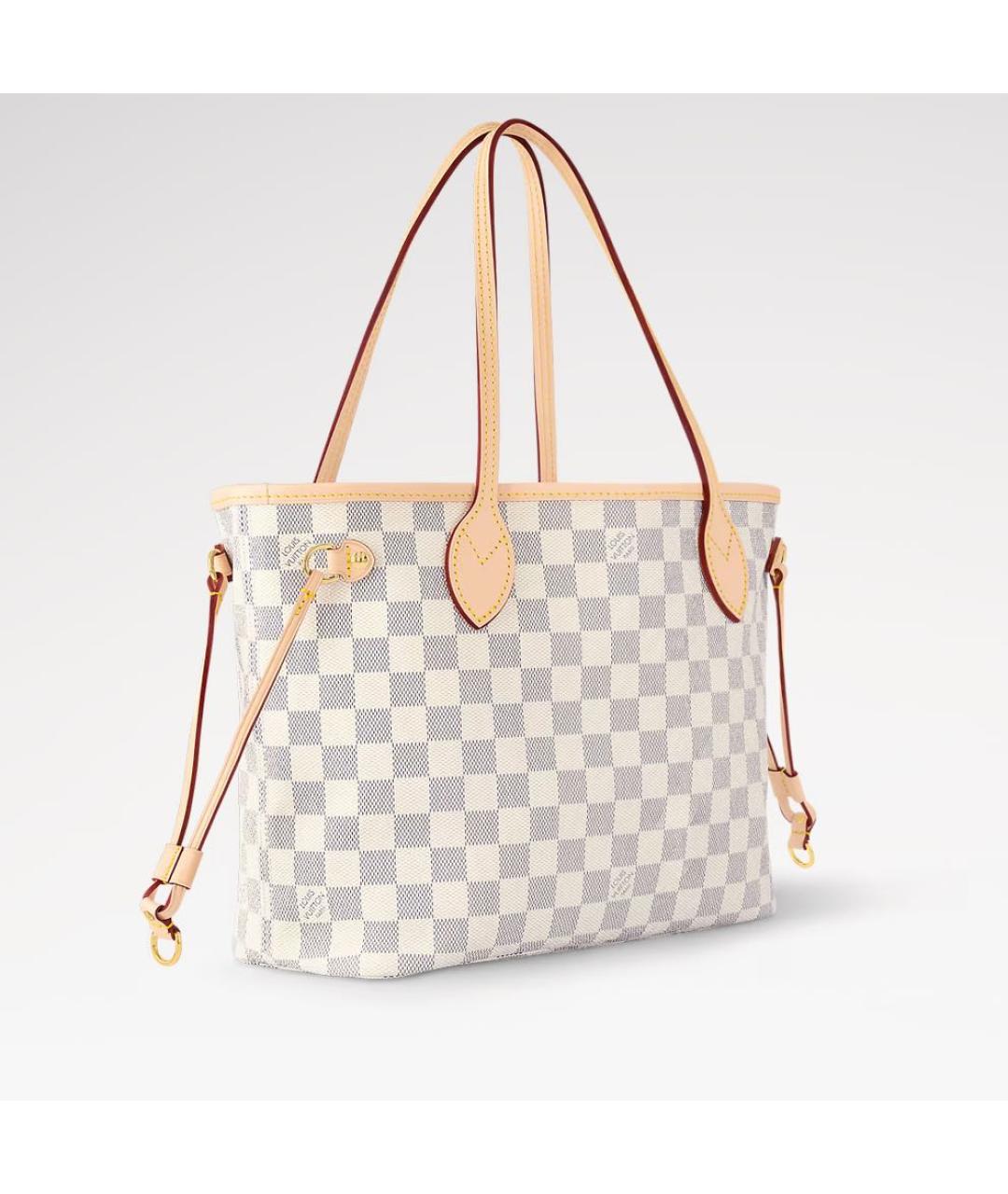 LOUIS VUITTON Белая сумка через плечо, фото 3