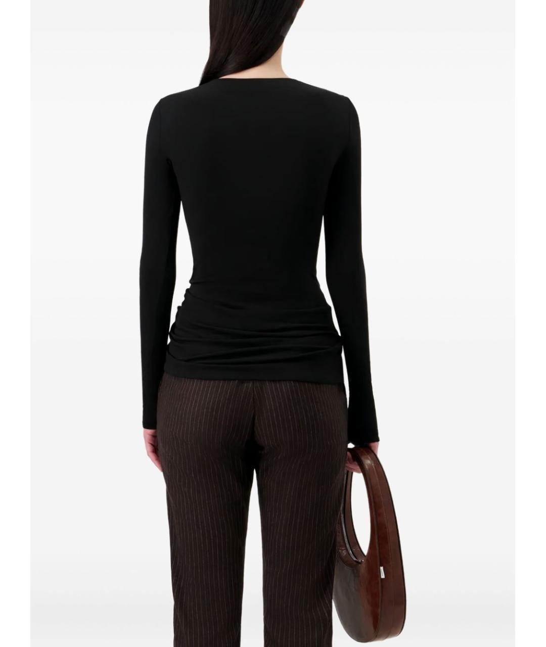 COPERNI Черная полиэстеровая водолазка, фото 2