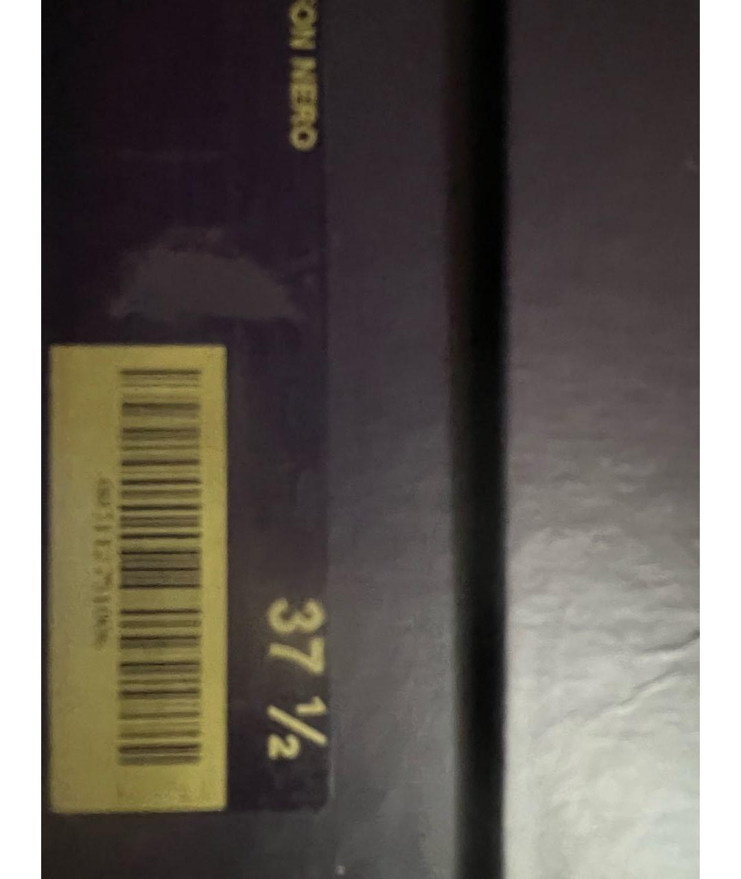 LE SILLA Черные кожаные полусапоги, фото 8