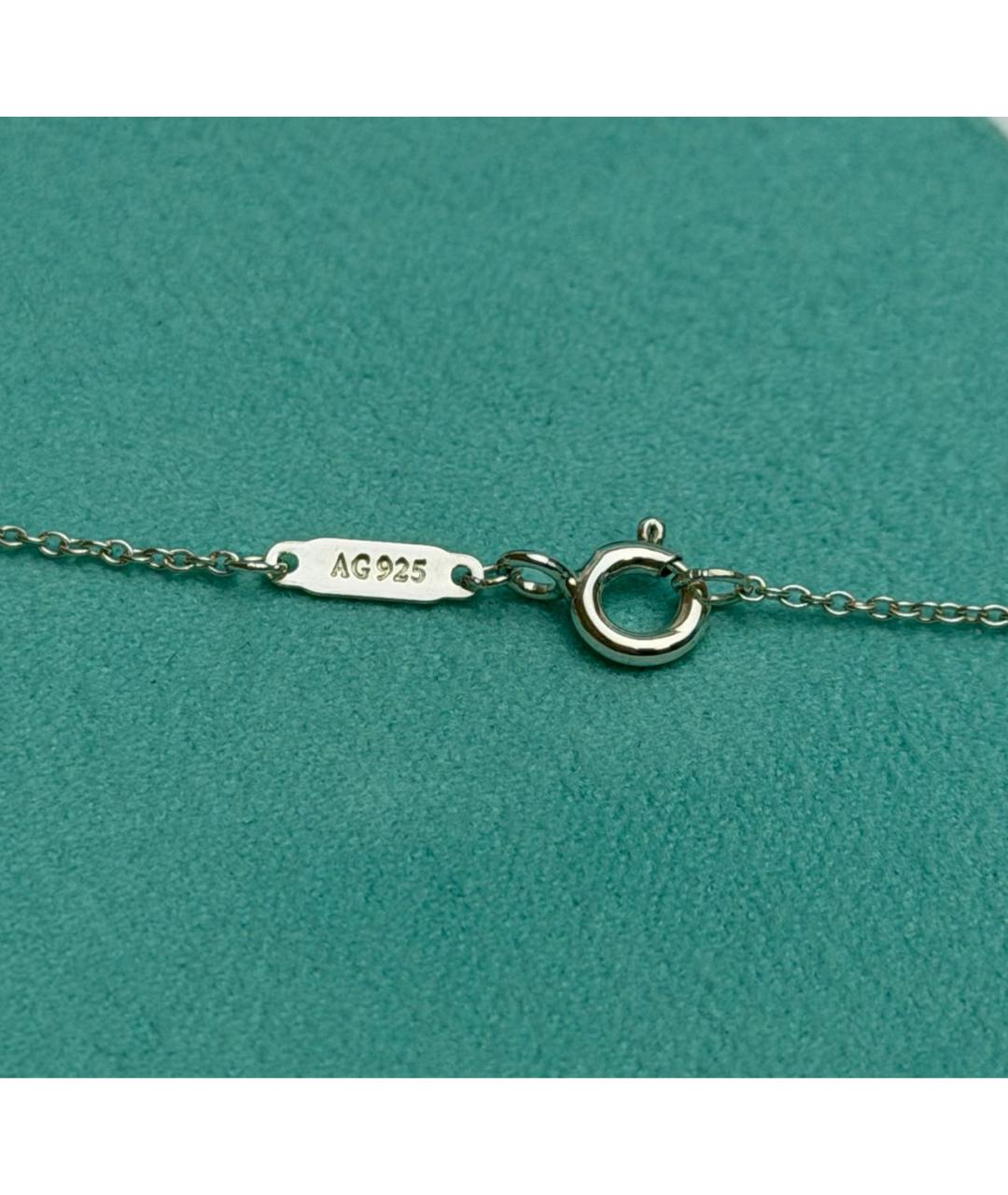 TIFFANY&CO Красное серебряное колье, фото 5