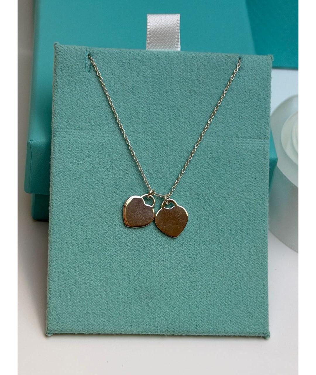 TIFFANY&CO Красное серебряное колье, фото 4