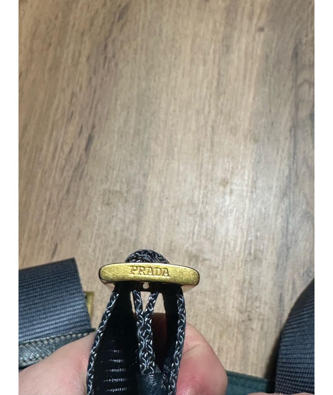 PRADA Зеленая сумка на плечо, фото 5