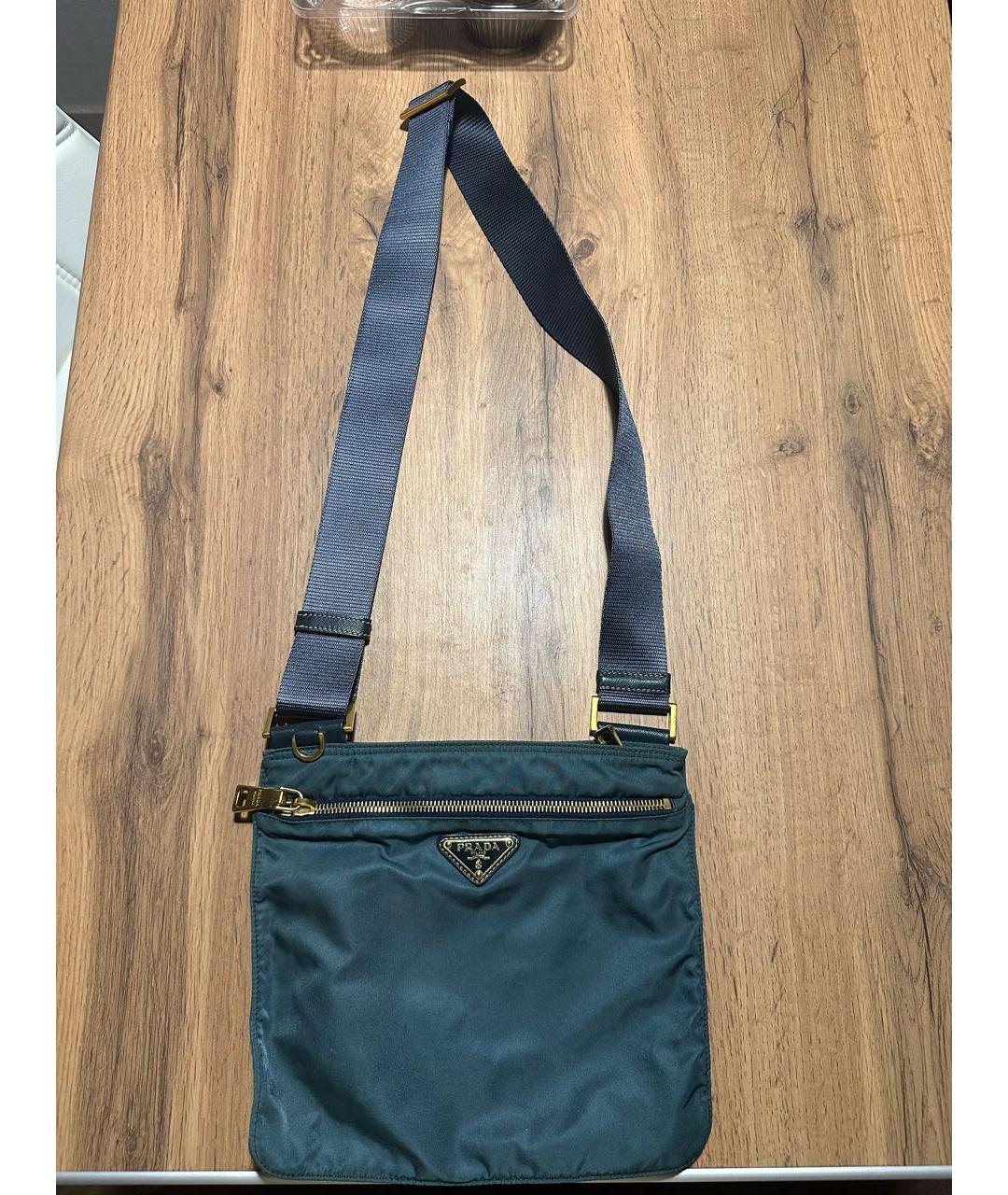 PRADA Зеленая сумка на плечо, фото 9