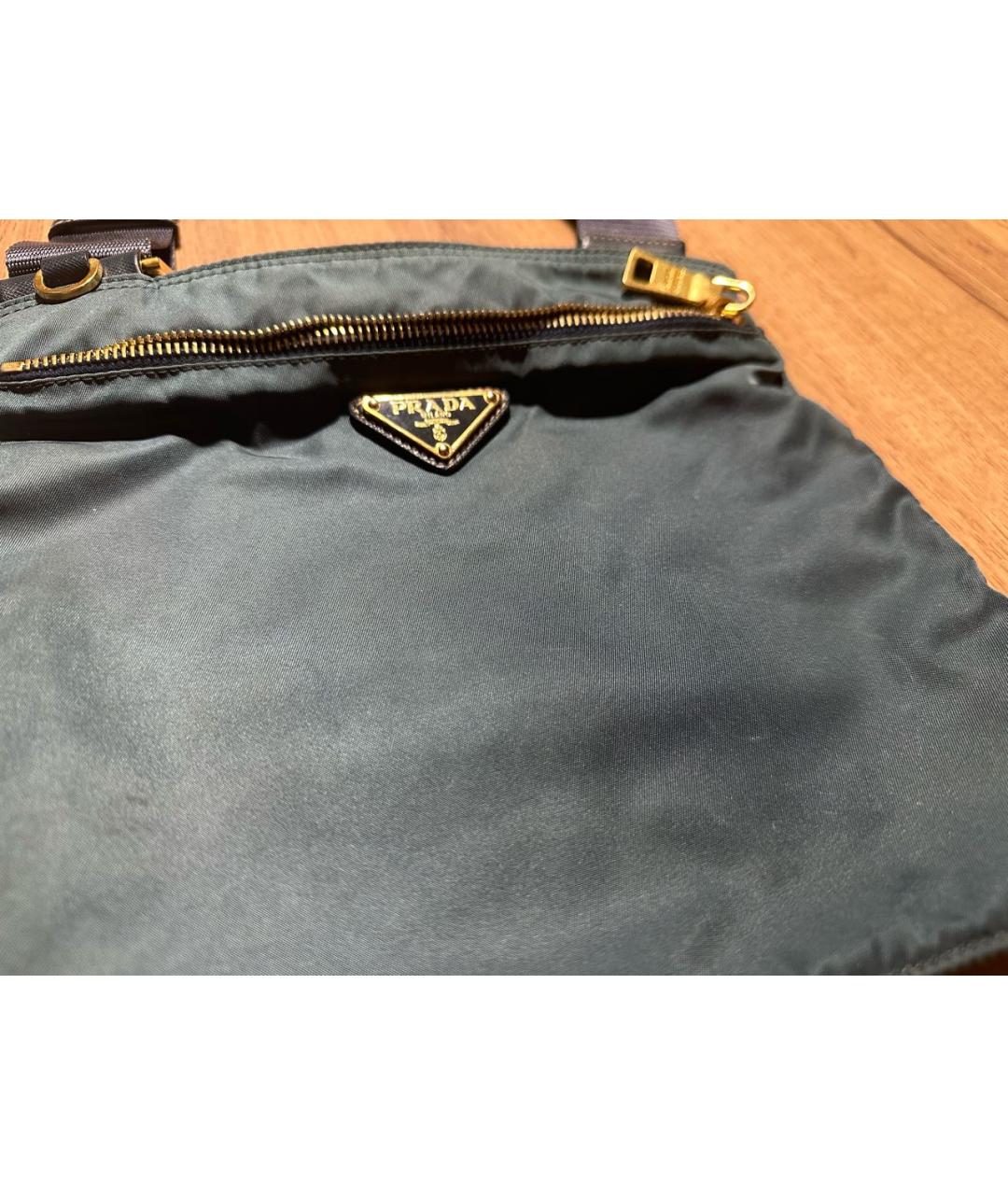 PRADA Зеленая сумка на плечо, фото 8