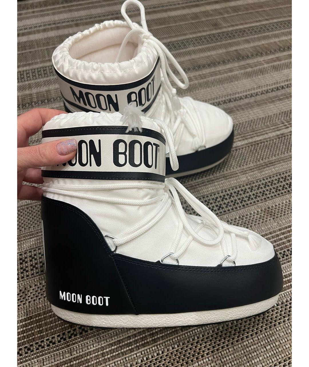 MOON BOOT Мульти текстильные полусапоги, фото 2