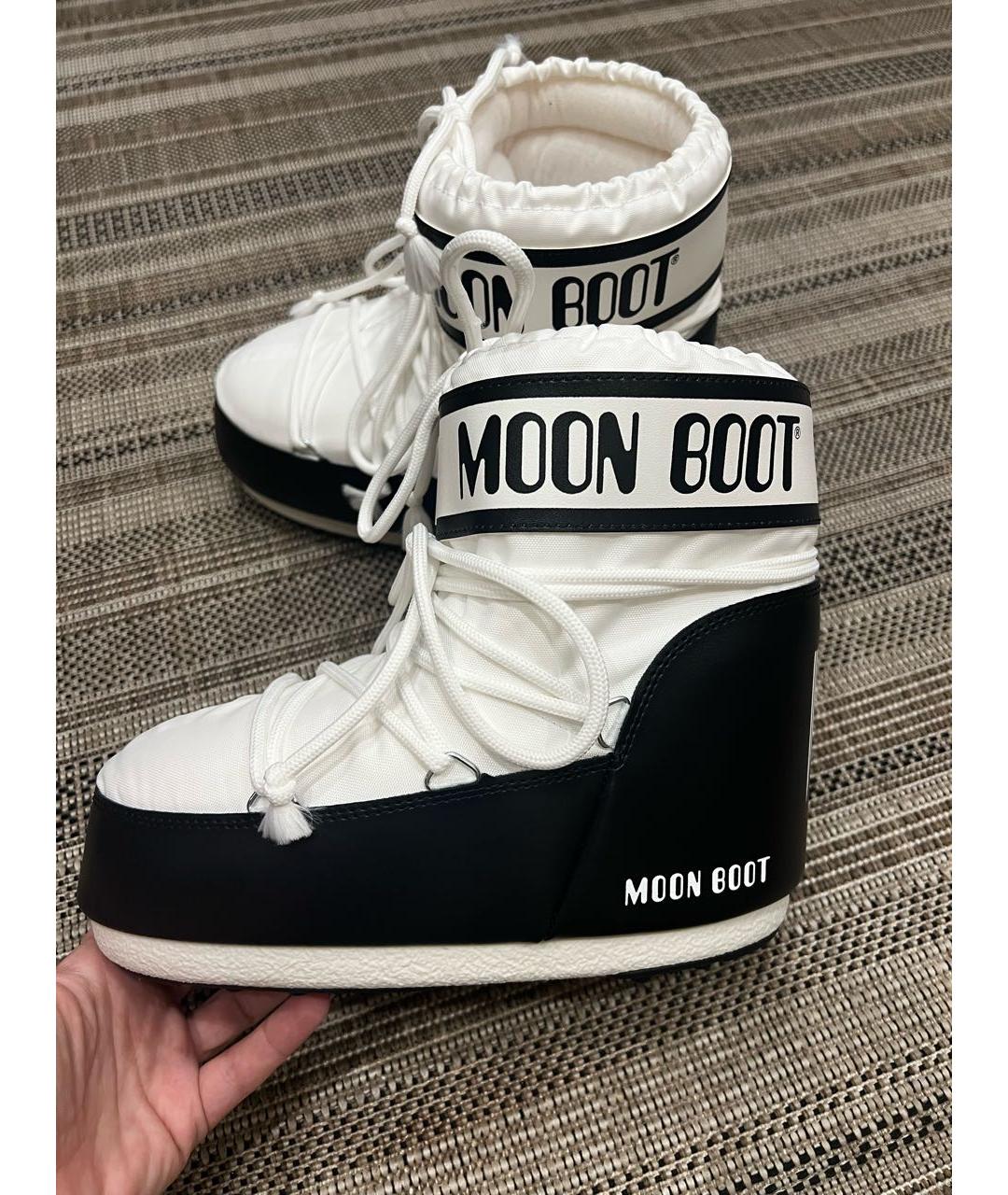 MOON BOOT Мульти текстильные полусапоги, фото 9