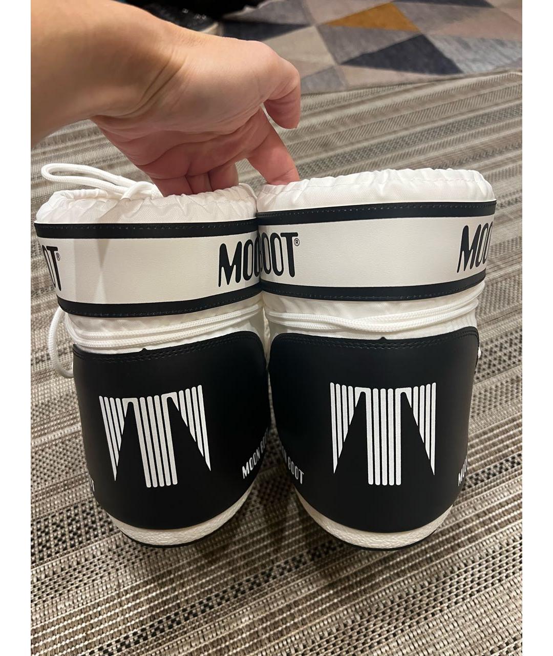 MOON BOOT Мульти текстильные полусапоги, фото 5