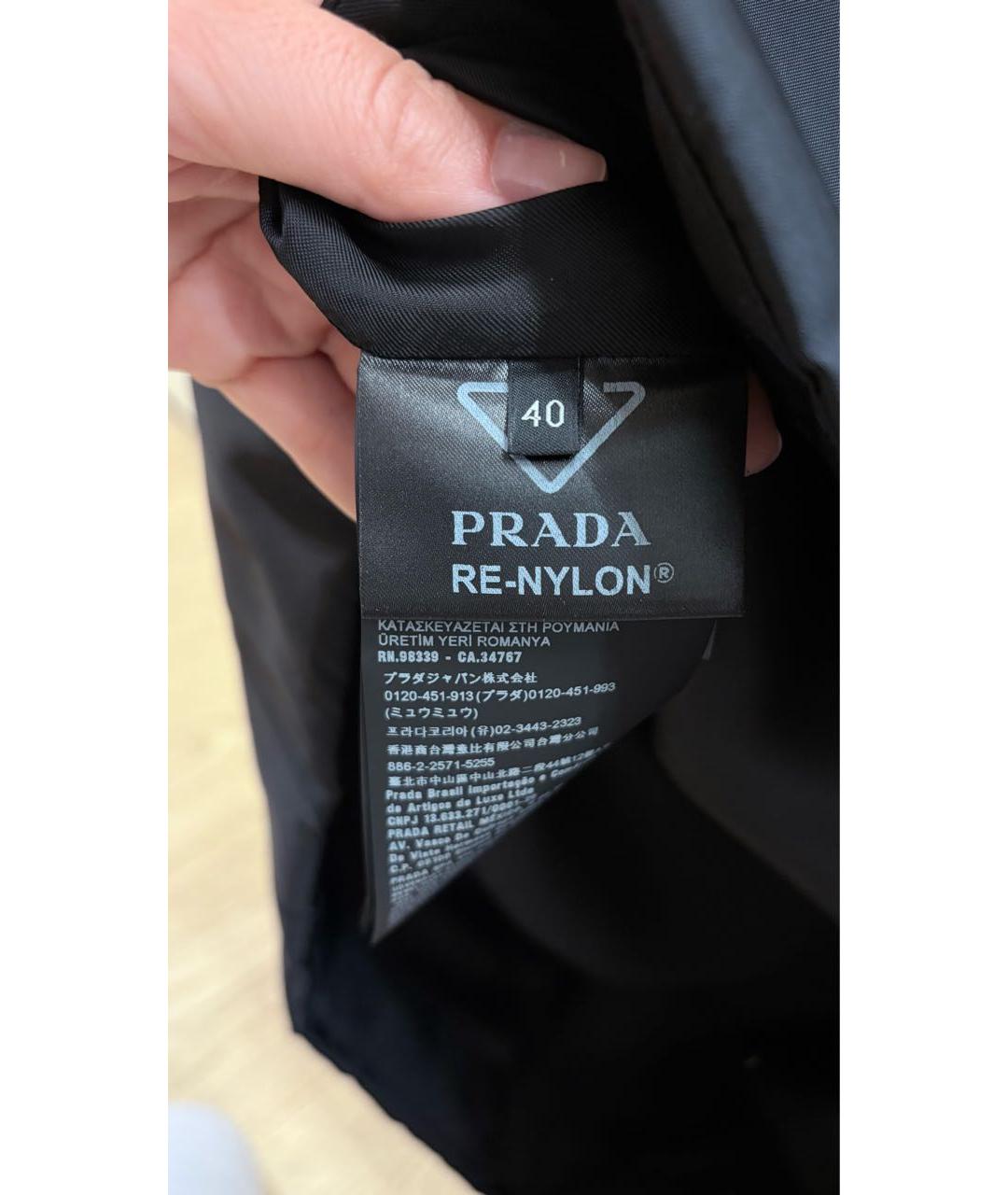 PRADA Черный сарафан, фото 4