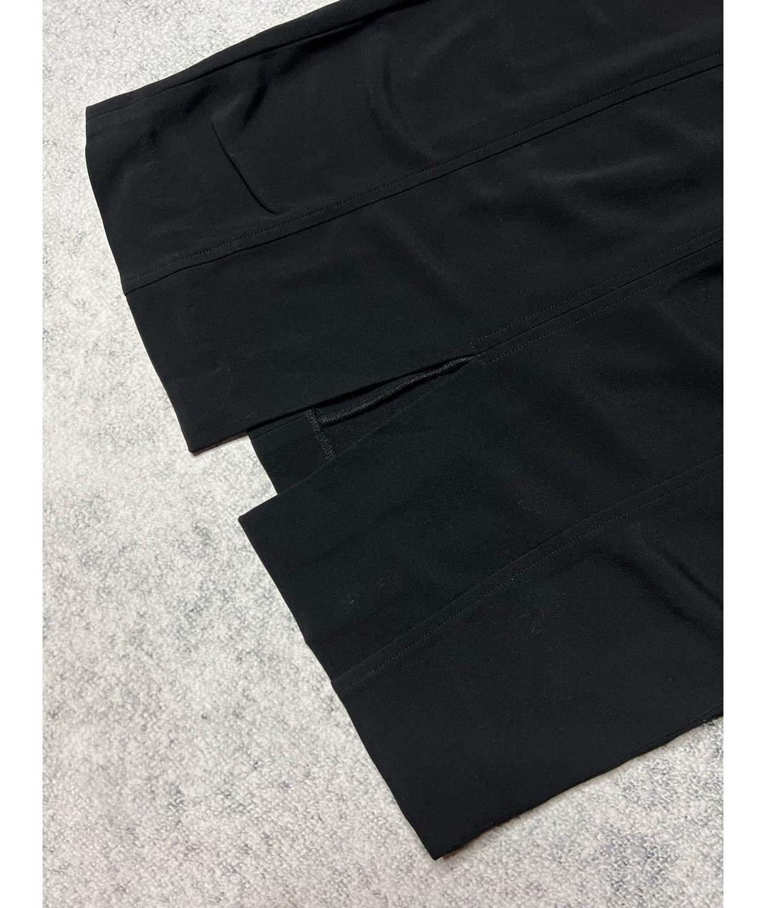 VERSACE COLLECTION Черное вискозное коктейльное платье, фото 4