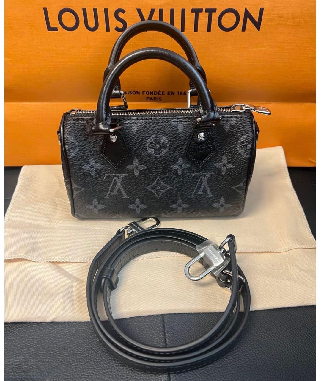 LOUIS VUITTON Серая сумка через плечо, фото 7