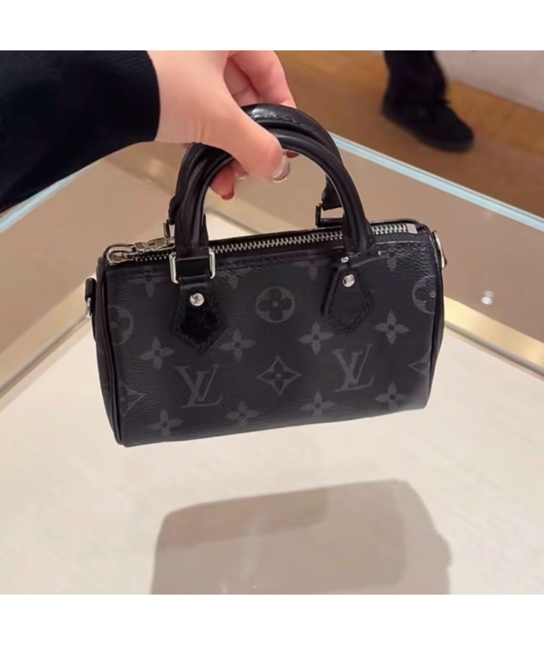 LOUIS VUITTON Серая сумка через плечо, фото 8
