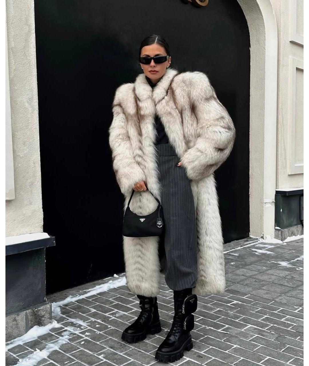 PRADA Черные кожаные ботинки, фото 7