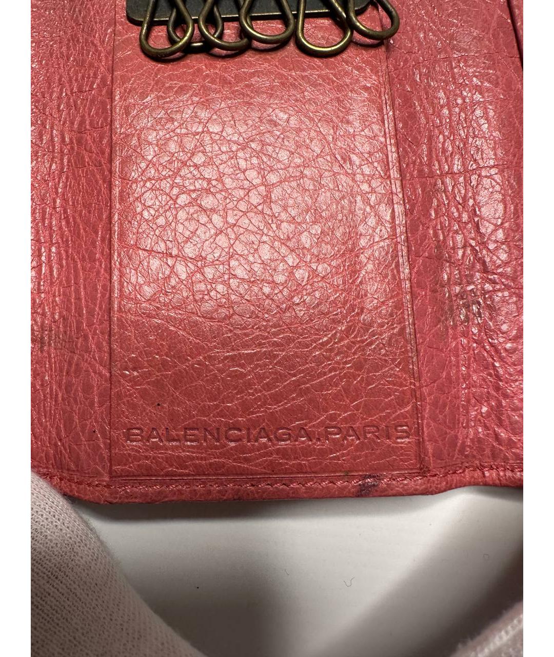 BALENCIAGA Коралловая ключница, фото 4